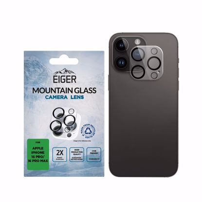 Picture of Eiger Eiger Mountain Glass LENS Protector GRS for iPhone 16 Pro/16 Pro Max